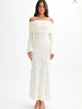 ivory dress casual Ivory Lace Trim Casual Dress -| Cottagecore Summer Outfit Beige(Pre-Sale 25days) / XS main image 0
